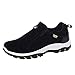 Produktbild Yogogo Herren Schuhe Flach Rutschfeste Tragbar Chelsea Stiefel Arbeits Stiefel Laufschuhe Wasserdicht Warm Winterschuhe Stiefelette Boots Arbeitsschuhe Schwarz Weiß Gym Running Fitness Wandern