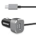 Produktbild ennotek 27 W Dual USB Auto Ladegerät mit integriertem USB-C Kabel und extra 2,4 A Auto-Zigarettenanzünder USB-Port – Kompatibel mit 12–18 V