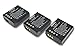 Produktbild INTENSILO 3X Li-Ion Akku 1000mAh (3.7V) für Kamera Camcorder Video Panasonic Lumix DMC-TZ4, DMC-TZ5, DMC-TZ11 wie CGA-S007, CGA-S007E, DMW-BCD10.