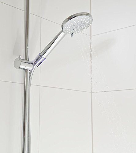 BadeStern Multifunktions-XL-Duschkopf mit Rainshower-Funktion, 60 Antikalk-Düsen - 4