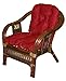 Produktbild Rattansessel , Rattan Sessel "Janeiro" inkl. hochwertigen Polster , Fb. darkbrown