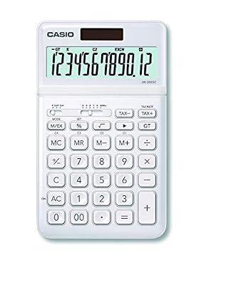 Casio JW 200 SC WE Calculatrice de bureau Blanc