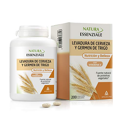 Natura Essenziale Levadura de Cerveza y Germen de Trigo - 200 Comprimidos