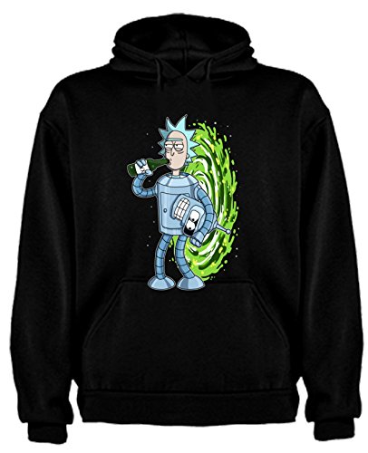 Sudadera de Rick and Morty Divertida Friky Smith Tiny niños 5-6Años 
