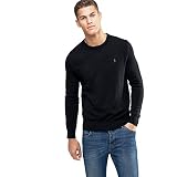  Ralph Lauren Jersey Pima C-Neck Slim Fit (L, Polo Black)