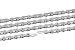 Produktbild Wippermann Unisex 10SE 136 L Connex Schalthebel Kette für Alle 10-Fach E-Bike-Systeme, Silber