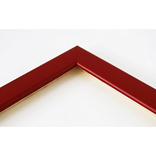 Spiegel Wandspiegel Badspiegel – Hannover 2,4 – Rot – 200 Größen zur Auswahl – handgefertigt – 30 x 40 – AM – Modern, Vintage - 4