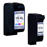 Compatible con HP 15 XL y 78 XL.