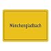 Produktbild Mousepad Ortsschild Mönchengladbach schwarz
