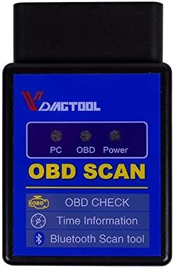 VDIAGTOOL ELM327 V1.5 OBDII Adapter for Android Code Reader PIC18F 25K80 Chip Bluetooth Elm327