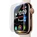 Produktbild MMLC Displayschutzfolie für Apple Watch Series 4 40mm 44mm Anti-Fingerprint Ausgeglichenes Schutz Schirm Vollschutzfolie (44mm, 2 Stück)