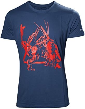 Horizon: Zero Dawn Red Dinosaur Mech T-Shirt navy XXL