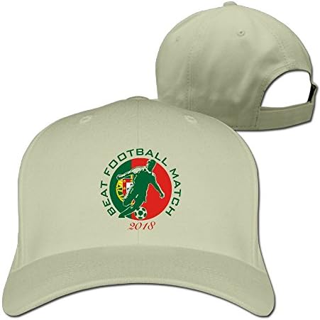 Best Football Match 2018 Portugal Unisex Cotton Baseball Caps Adjustable Plain Hats Polo Style Low Profile Classic