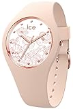 Ice Flower Damen Uhr analog Quarzwerk mit Silikon Armband IC016663