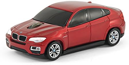 BMW X6 Wireless Mouse (Red)
