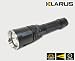 Produktbild Klarus Herren RM10 Multi-LED Wiederaufladbare Taschenlampe mit 1050 Lumen, schwarz