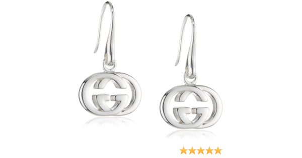 orecchini gucci argento pendenti