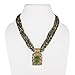 DCA Green & Gold Brass/Glass Women Necklace RS.144.00