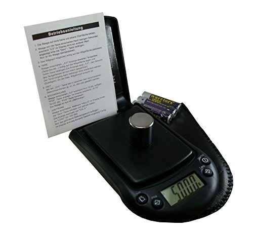 JOSHS X-100 Digitalwaage Feinwaage mit Justiergewicht die bis 100g in 0,01 g Schritten präzise wiegt, Taschenwaage; Präzisionswaage - 3