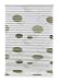Produktbild Beyond Drape Plissee Motiv Circle Grün Weiss Verschiedene Größen verspannt ohne Bohren Fertigplissee Sichtschutz 80x130 cm