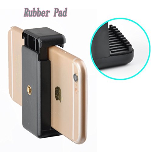 Gosky universale smartphone treppiedi adattatori, staffa di supporto per treppiedi, mobile phone selfie stick supporto a clip, adattatore di montaggio per monopiede, treppiede per iPhone 6s 6Â 5s 5Â Samsung Galaxy