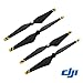 Price comparison product image 2 Pairs DJI Phantom 3 E305 9450 Props Carbon Fiber Reinforced Self-tightening Propellers (Composite Hub, Black with Yellow Stripes) For Phantom 3 Professional, Advanced, Phantom 2 series, Flame Wheel series platforms and the E310/E305/E300 tuned propulsion systems Black W/ yellow Stripes