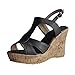 Produktbild SHE.White Keilsandaletten Damen Schuhe Plateau Keilabsatz/Wedge Keilabsatz Sandalen/Sandaletten