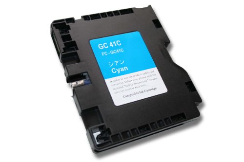 vhbw Cartouche d39;encre/d39;imprimante cyan pour Aficio SG 2010, SG 2010L, SG 2100, SG 2100N, SG 3100, SG 3100SF, SG 3110etc, remplace RICOH GC-41C