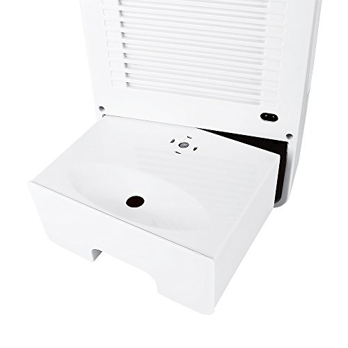 [Luftentfeuchter] LAGUTE Tragbarer Luftentfeuchter, 3000ml Wassertank, Feuchtigkeit 1500ml/24h, mit Hygrometer und Halbleiter (Leise, Weiß) - 9