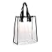 Produktbild bestonzon transparent Wasserdicht Handtasche PVC klar Tasche Schulter Einkaufstasche