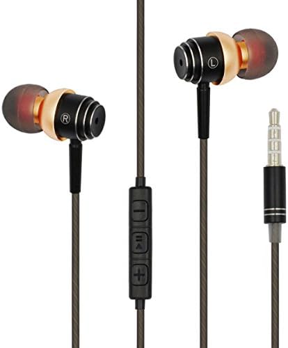Earphones, Fodoonos Noise Isolating in-ear Earphones Headphones, HEAVY DEEP BASS for iPhone, iPad, iPod, Samsung Galaxy, MP3 Players, Nokia, HTC, Nexus, BlackBerry