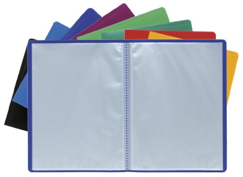 Exacompta 8582E - Carpeta de 80 fundas PVC A4 color azul reviews Exacompta 8582E - Carpeta de 80 fundas PVC A4 color azul