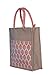 ABV Lunch Bag, Jute Bag, Printed Designer Bag, Gift Bag, Muti Purpose Bag (Peach Color) RS.399.00