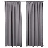 gardinenschiene holz Aufhängung: universales Kräuselband für Schiene (Durchmesser: ca.50 mm,geeignet für universale Vorhangschiene/Vorhangstange-Durchzug(Durchmesser)