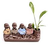 ★ Der Weihrauchbrenner verwendet hochwertiges Tonmaterial, modische Form, kreatives Design des kleinen Mönchs, lebendig und lebendig, zeigt anschaulich die Güte der Natur, die Bedeutung der Welt, die hochwertigen Heimdekoration Ornamente, lassen Sie Ihr ZuhauseVoller Kunst.