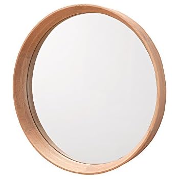 Invicta Interior Hochwertiger Spiegel Oak rund nordamerikanische Eiche