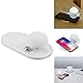 Produktbild Ting-Times Qi Wireless Charger, Fast Wireless Charging Pad with Cute Mushroom Shape Night Light - Universal 10W Charger Car Mount for iPhone/Android/Samsung Wireless (White)