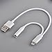 Mobiwear 100% Pure Quality Lightning to 3.5mm Audio Adapter WITH Charging port for iPhone 7 and iPhone7 Plus (with Lightning Port Charging + 3.5 mm Port), Integrated 2 in 1 Audio Adapter with Charging for iPhone7 And Iphone 7 Plus (WHITE)- Mobiwear RS.349.00