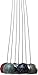 Produktbild Kare 34747 Hängeleuchte Calotta Antico, 7-er set, Stahl, bunt