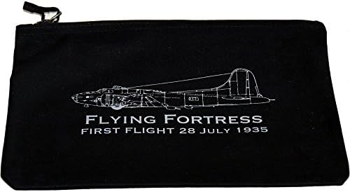 Got2HaveOne First Flight B-17 Flying Fortress Handy Pouch One Size Black
