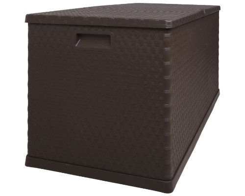 Kissenbox Rattan braun - 2