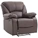 Produktbild Homcom Relaxsessel Verstellbar Liegesessel Sessel Fernsehsessel Wohnzimmer mit Liegefunktion Braun