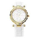 Stella Maris Damen-Armbanduhr Analog Quarz Premium Keramik Diamanten - STM15R7