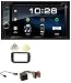 Produktbild caraudio24 Kenwood DDX4018DAB DVD Bluetooth 2DIN USB MP3 DAB Autoradio für Smart ForTwo (2010-2015) ISO