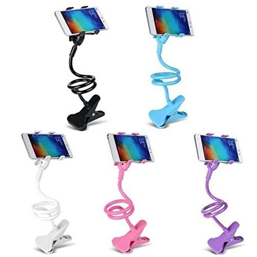 JAZLOG Flexible Hand & 360 Degree auto Adjustable Lazy Hanging Mobile Phone Strong and Durable Stand or Holder Compatible with All Smartphones Multipurpose for Table/Bed/Office - Image 10