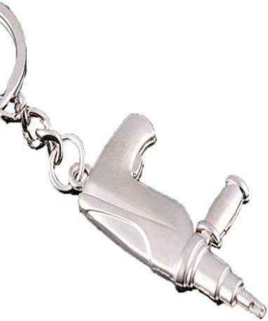 Northern Coast Work Tools Novelty Metal Mini Keyring in Gift Bag - (Power Drill)