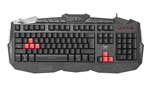Stinger FX 80 K - Teclado para Gaming retroiluminado  autom  tico  teclado espa  ol  conexi  n cable  color Negro