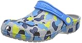 crocs Classic Seasonal Grphc Clog K, Zuecos Unisex niño, Gris (Light Grey 007b), 32/33 EU
