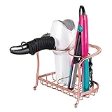 PRÁCTICO: Este soporte para secador y plancha de pelo garantiza que sus accesorios siempre estén a mano y secos para su seguridad y uso inmediato.