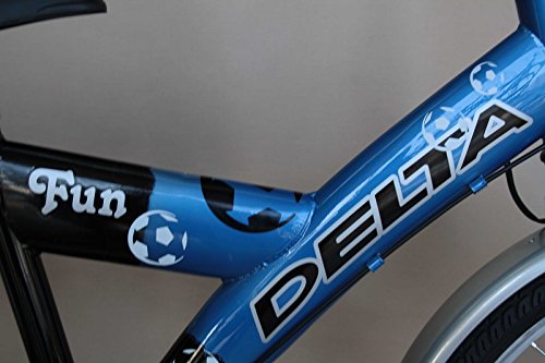 Kinderfahrrad 20 Zoll DELTA Fahrrad Shimano 6 Gang Kettenschaltung StVZO tauglich Blau/Schwarz - 3